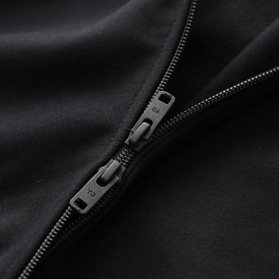 Y-3 ワイスリー パーカー BRUSHED TERRY ZIP HOODIE ブラッシュド テリー ジップ フーディー KA3107 メンズ プルオーバー 裏起毛 ロゴ BLACK_8