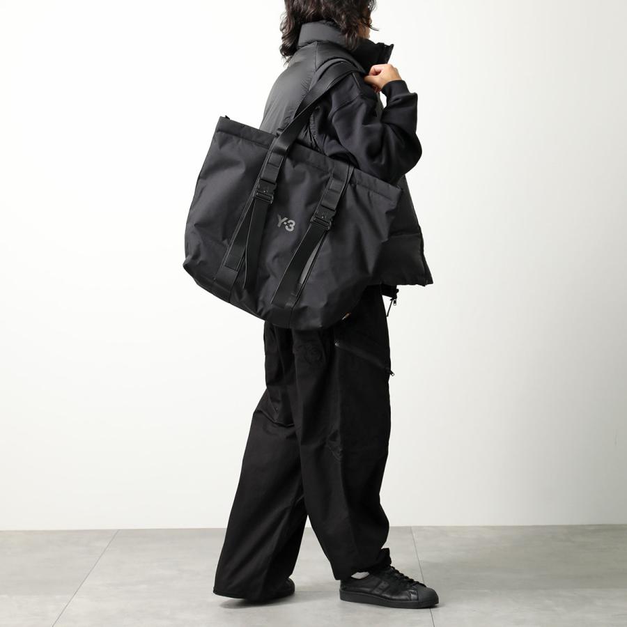 Y-3 ワイスリー メンズトートバッグ JW6219 Y-3 SHOPPER STA ブラック 2025秋冬新作 Y-3 ワイスリー トートバッグ SHOPPER ショッパー JW6219 メンズ