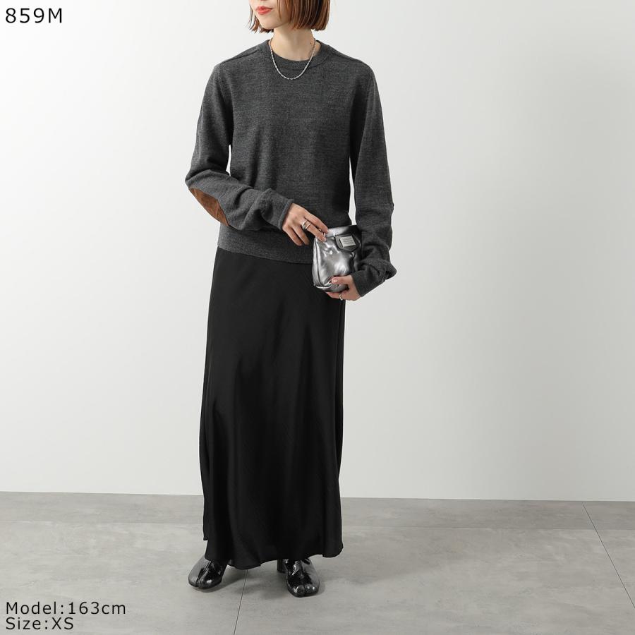 MAISON MARGIELA メゾンマルジェラ セーター S50HL0041 M13098 メンズ ニット ウール 長袖 クルーネック エルボーパッチ カラー3色 S50HL0041M13098524Mの画像