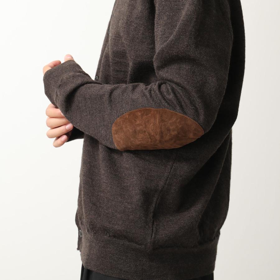 MAISON MARGIELA メゾンマルジェラ カーディガン S50HP0027 M13098 レディース ウール ニット 長袖 Vネック エルボーパッチ カラー2色 S50HP0027M13098524Mの画像