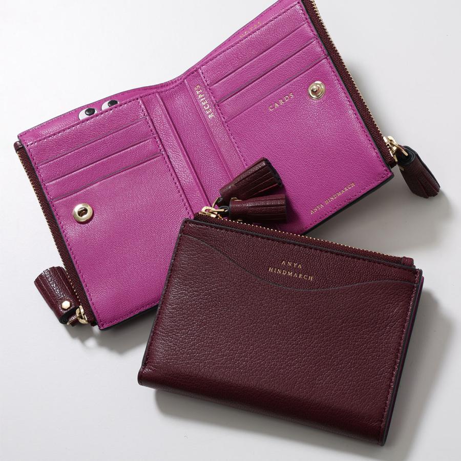 ANYA HINDMARCH（アニヤ・ハインドマーチ） 二つ折り財布 Small Double