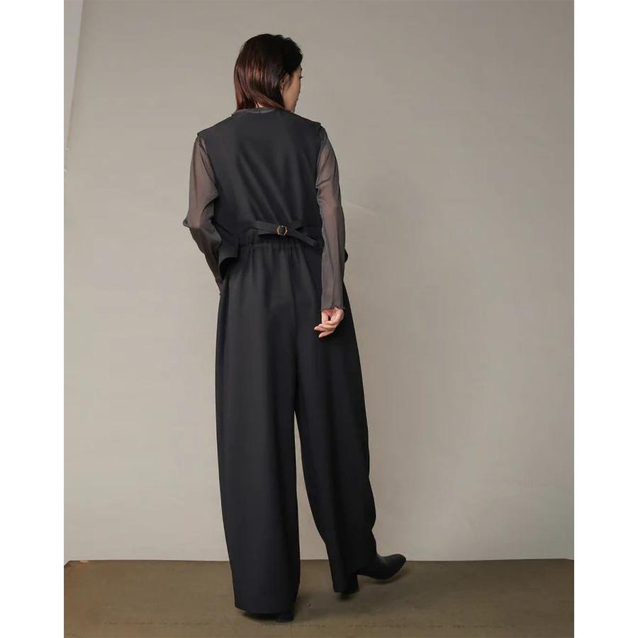 Trois trois トロワ サロペット T256-87046 レディース オールインワン