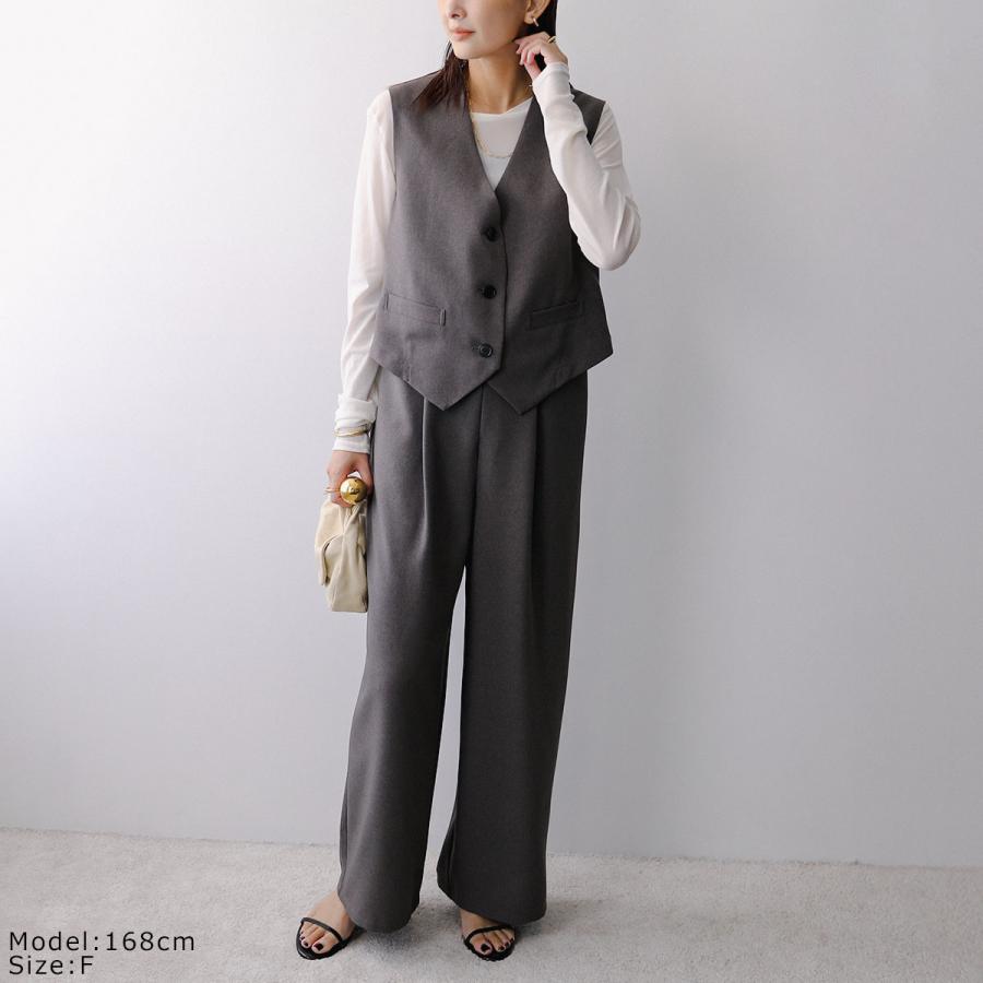 Trois trois トロワ サロペット T256-87046 レディース オールインワン