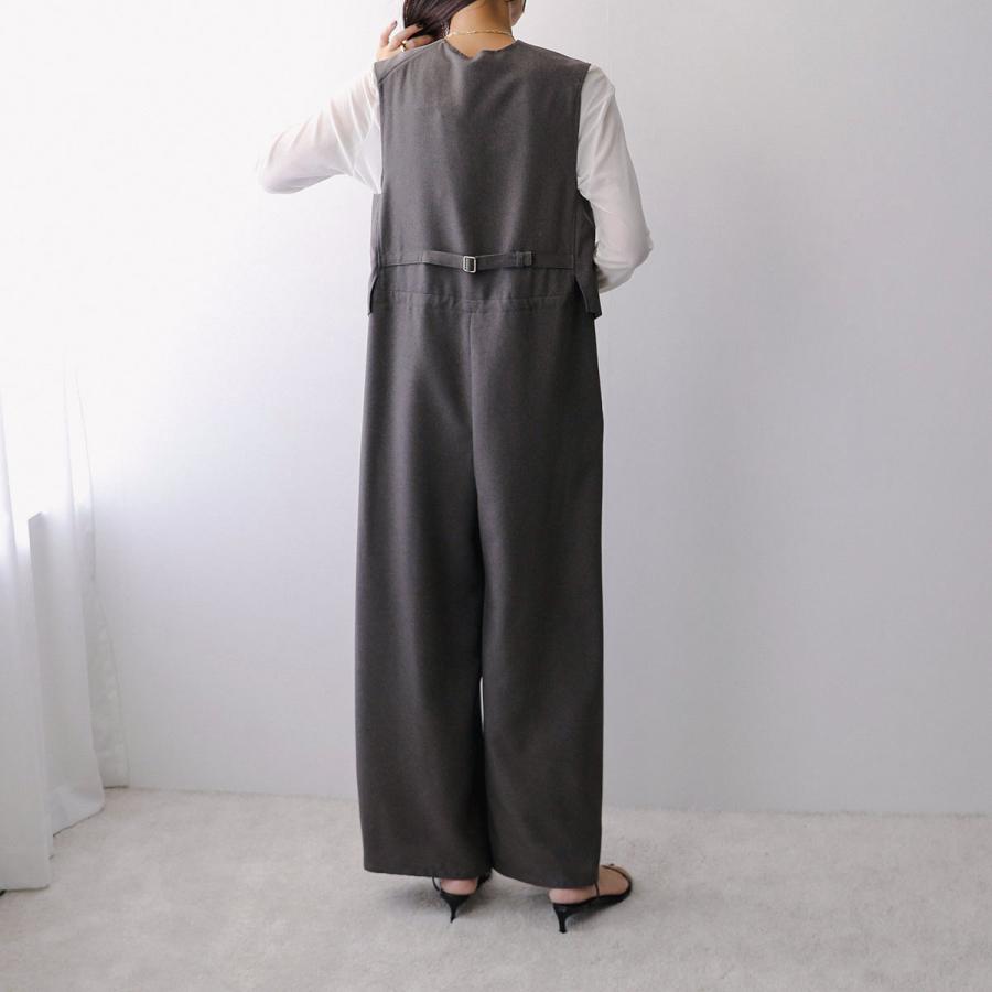 Trois trois トロワ サロペット T256-87046 レディース オールインワン