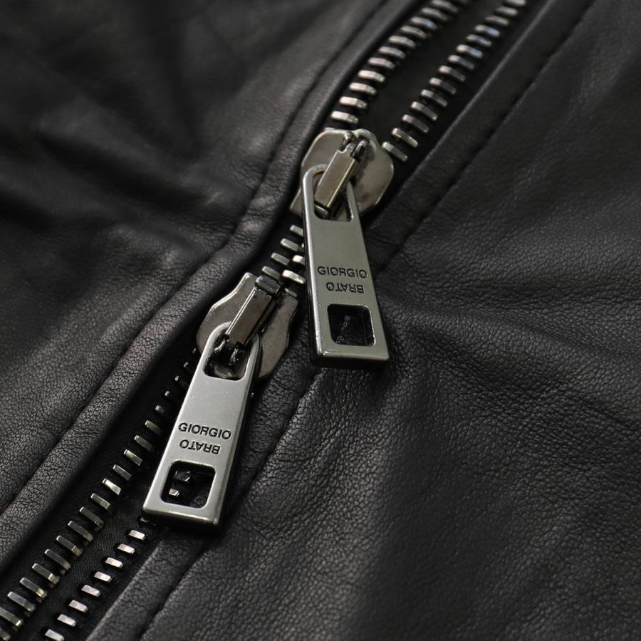 GIORGIO BRATO ジョルジオブラット レザージャケット GIORGIO BRATO ジョルジオ ブラート レザージャケット