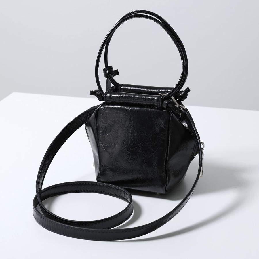 【極美品】MARCO MASI　ナイロンハンドバッグ　黒　マルコマージ MARCO MASI マルコ・マージトートバッグナイロン×レザーブラック