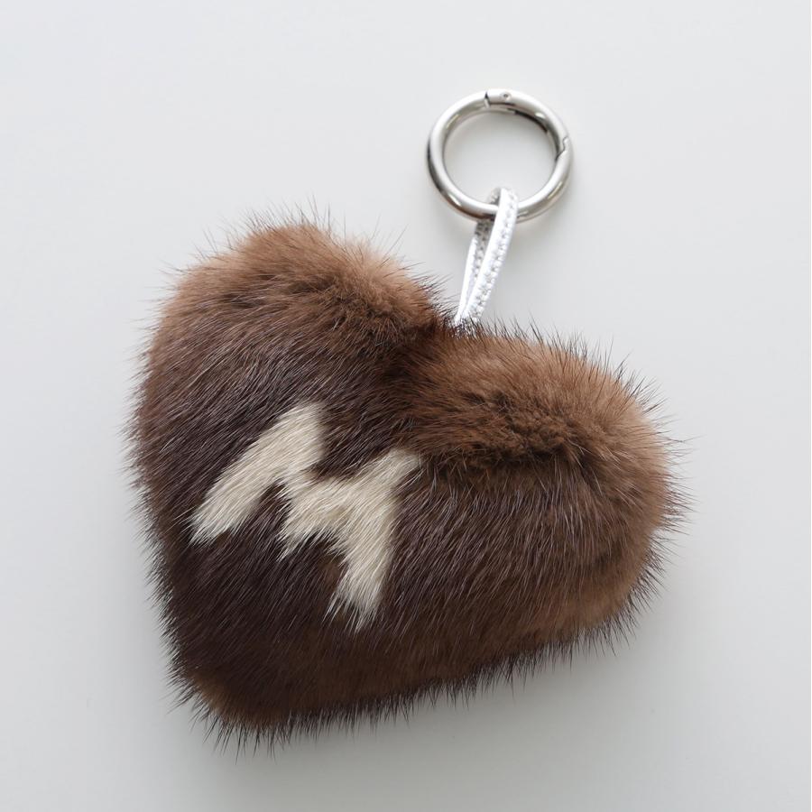 MARCO MASI（マルコマージ） バッグチャーム BAG-CUORE-VISONE