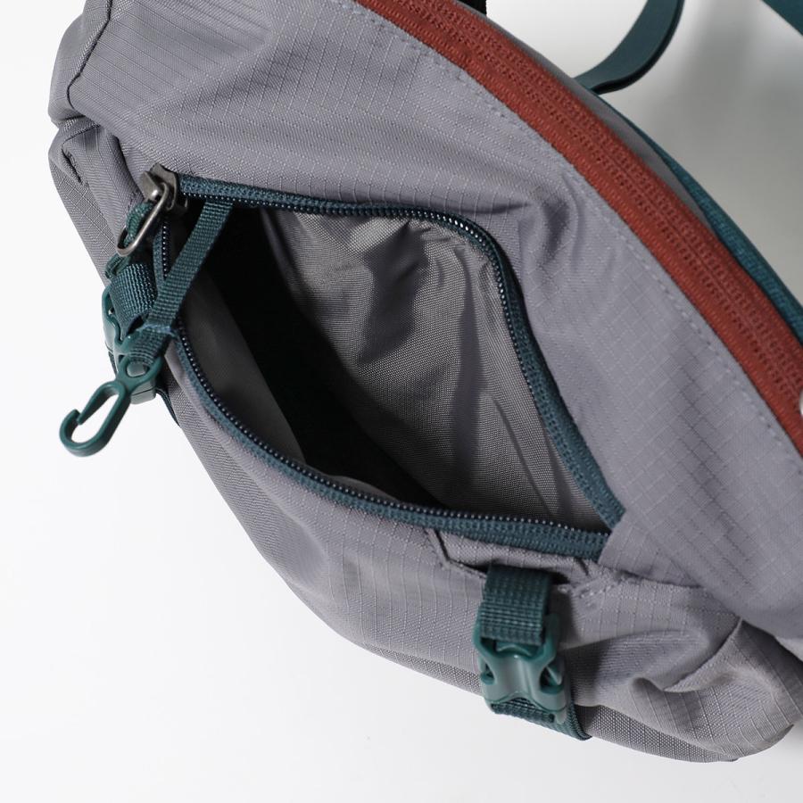 patagonia ボディバッグ アトム Noble Greyライトグレー Patagonia(パタゴニア)Atom Sling/アトム スリング8L/BAG/ボディバッグ