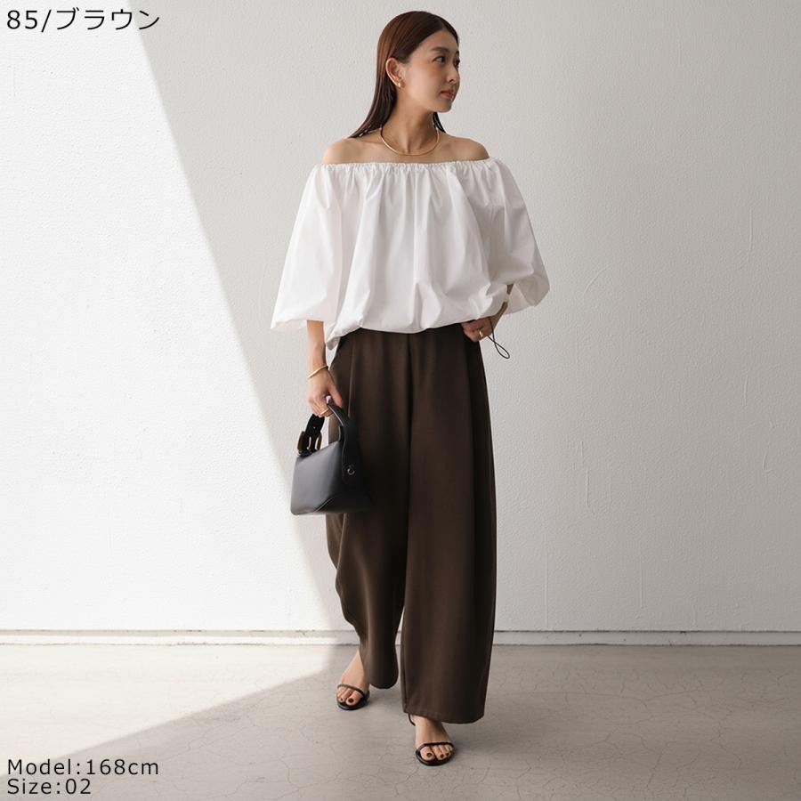 cloche（クロッシェ） クロシェ タックパンツ 552-86517 レディース