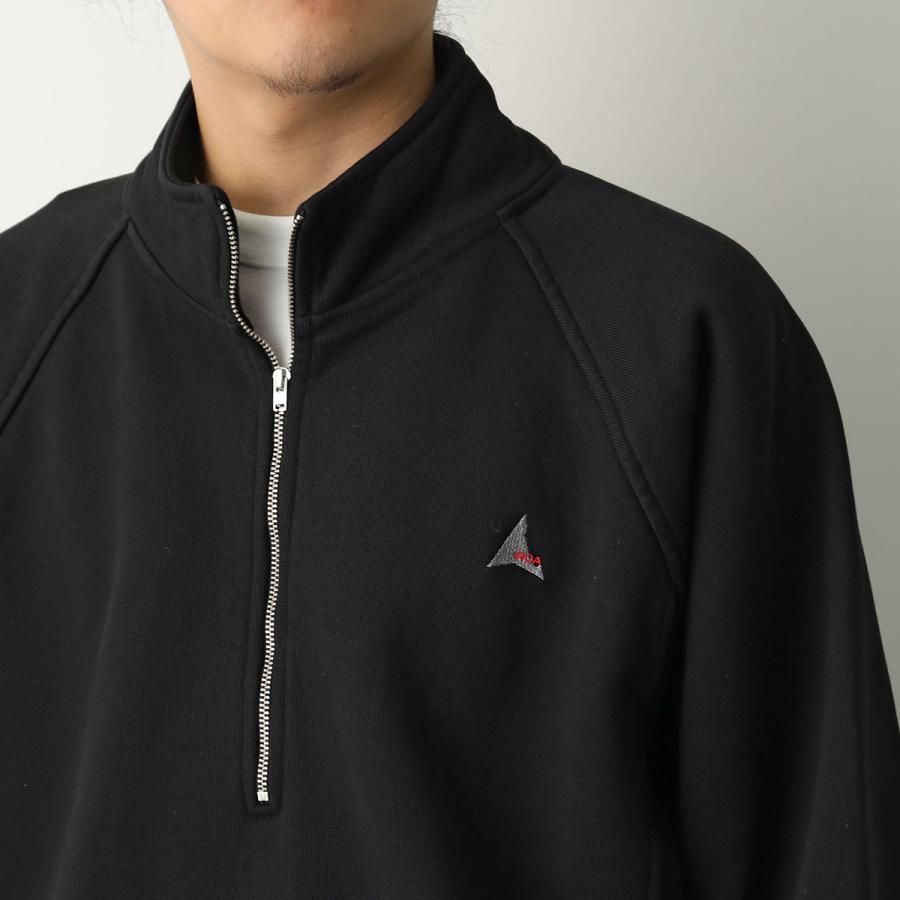 ROA ロア トレーナー LOGO 490GSM HEAVY HALF ZIP RBMW0636FA405