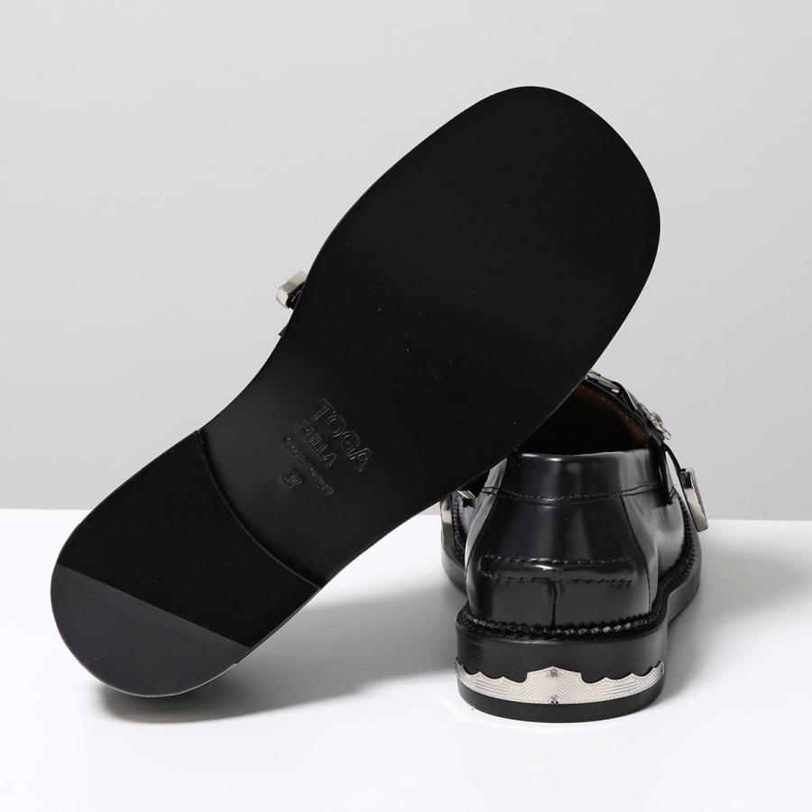TOGA PULLA トーガ プルラ ローファー SQUARE METAL LOAFER