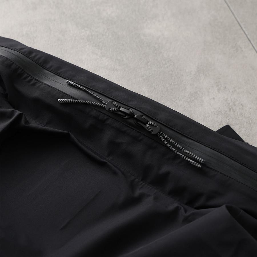 ROA ロア ナイロンジャケット 3L Creek Jacket RBMW0449FA301 メンズ 3レイヤー フード収納 撥水 ブルゾン アウター BLK00/Blackの画像