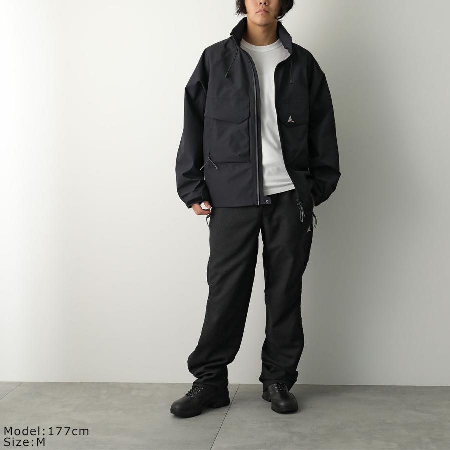 ROA ロア ナイロンジャケット 3L Creek Jacket RBMW0449FA301 メンズ 3レイヤー フード収納 撥水 ブルゾン アウター BLK00/Blackの画像