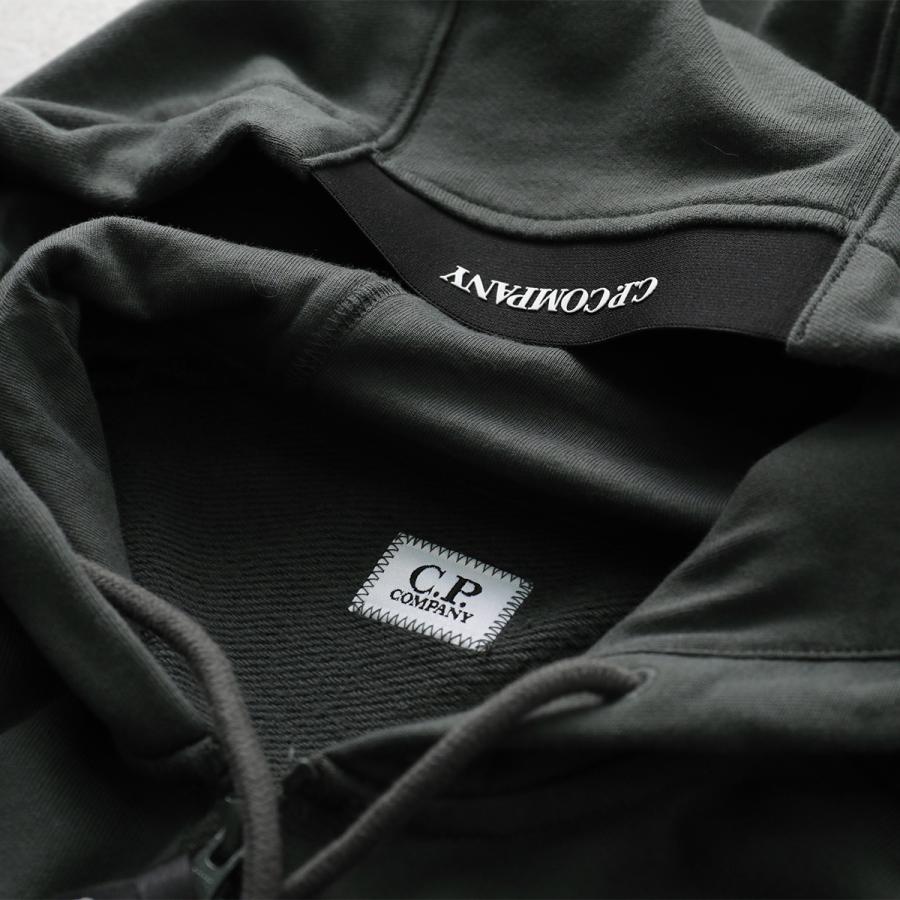 C.P.COMPANY シーピーカンパニー パーカー 19CMSS716A 005086W メンズ フーディ スウェット 長袖 フロントジップアップ 978の画像