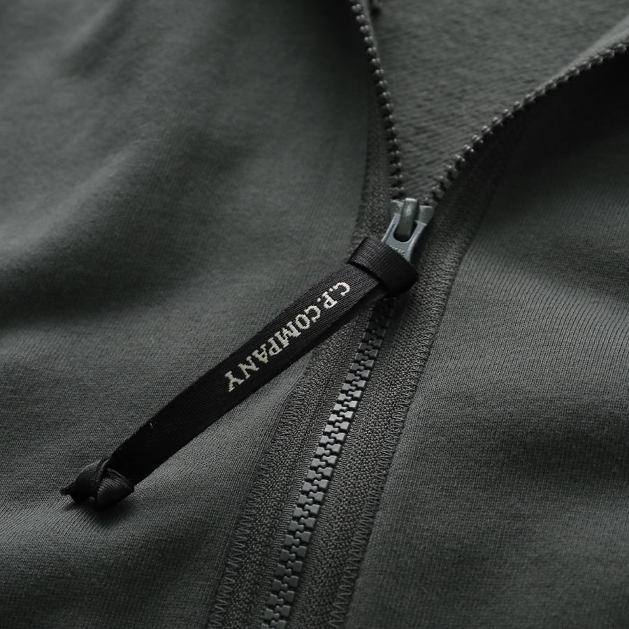 C.P.COMPANY シーピーカンパニー パーカー 19CMSS716A 005086W メンズ フーディ スウェット 長袖 フロントジップアップ 978の画像