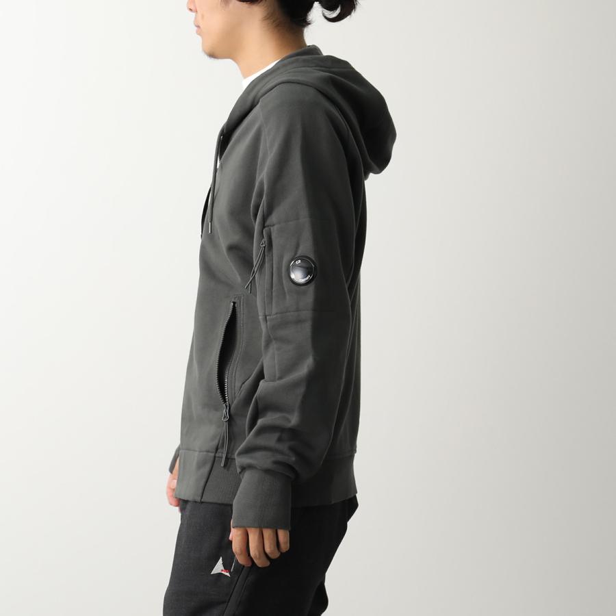 C.P.COMPANY シーピーカンパニー パーカー 19CMSS716A 005086W メンズ フーディ スウェット 長袖 フロントジップアップ 978の画像
