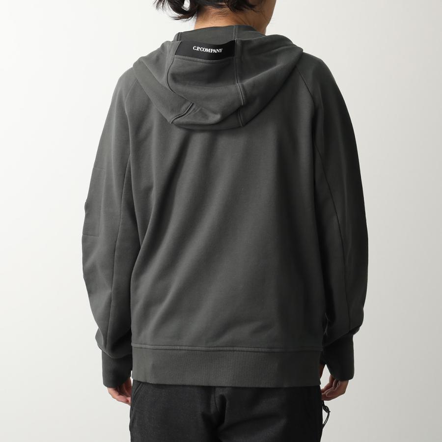 C.P.COMPANY シーピーカンパニー パーカー 19CMSS716A 005086W メンズ フーディ スウェット 長袖 フロントジップアップ 978の画像
