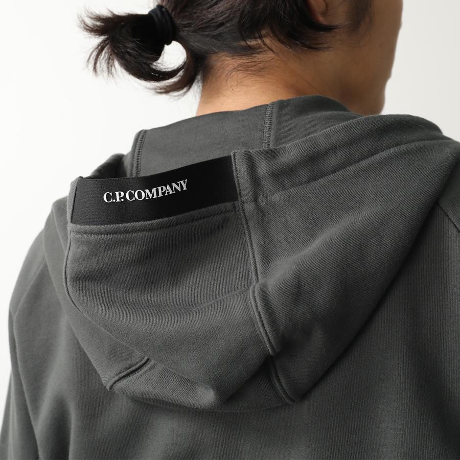 C.P.COMPANY シーピーカンパニー パーカー 19CMSS716A 005086W メンズ フーディ スウェット 長袖 フロントジップアップ 978の画像