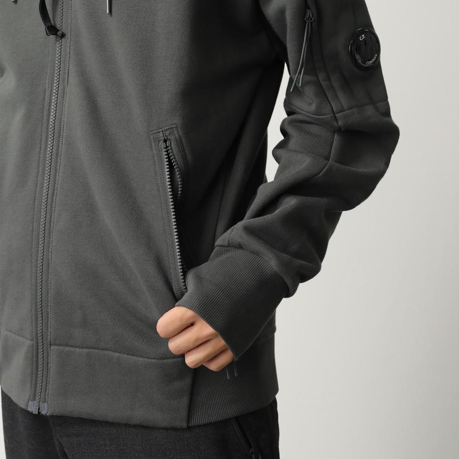 C.P.COMPANY シーピーカンパニー パーカー 19CMSS716A 005086W メンズ フーディ スウェット 長袖 フロントジップアップ 978の画像
