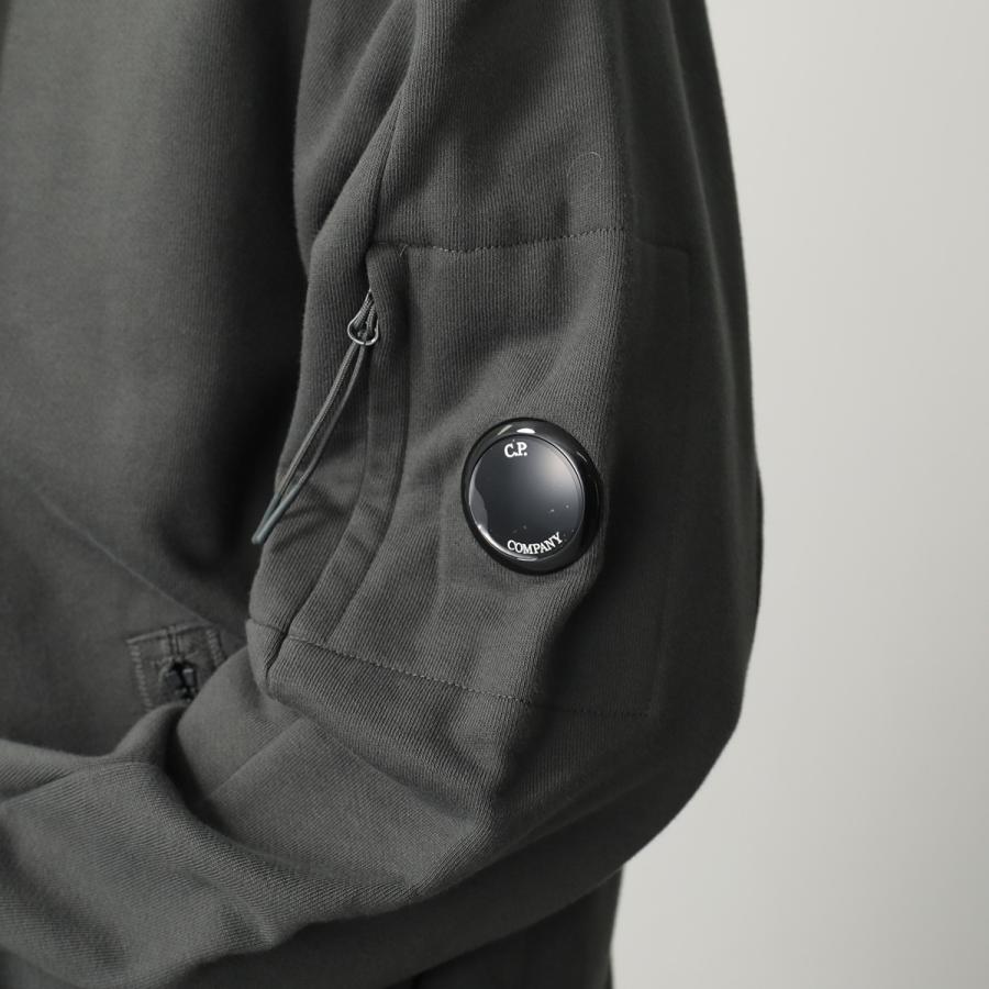 C.P.COMPANY シーピーカンパニー パーカー 19CMSS716A 005086W メンズ フーディ スウェット 長袖 フロントジップアップ 978の画像