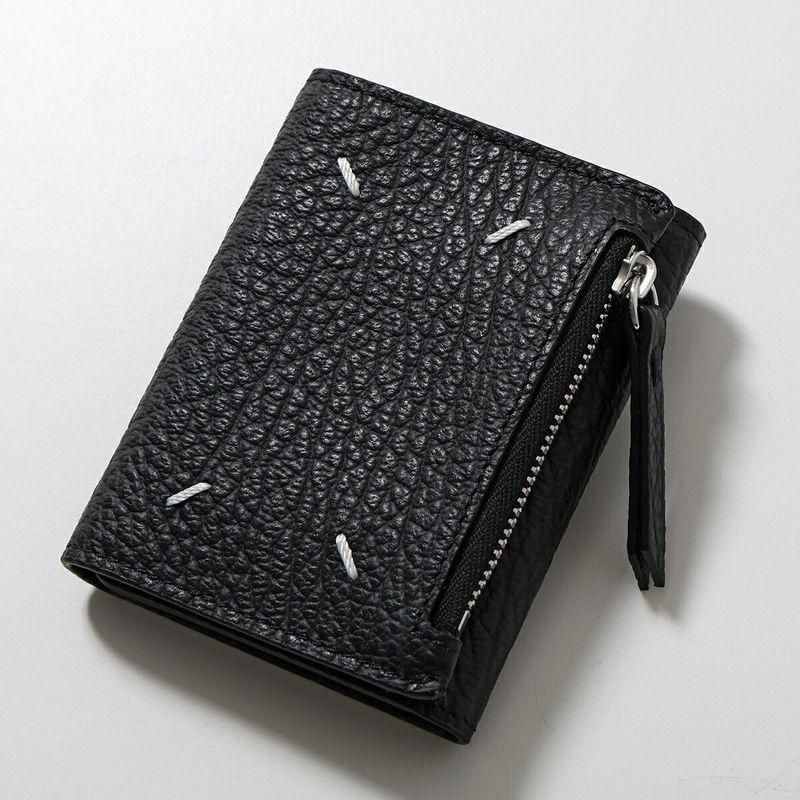 箱込み　Maison Margiela 三つ折り財布 黒 Maison Margiela（メゾンマルジェラ） 三つ折り財布 PHOTO TRIFOLD