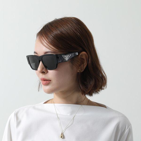 PRADA プラダ サングラス Prada Eyewear プラダ シンボル スクエアサングラス | パープル