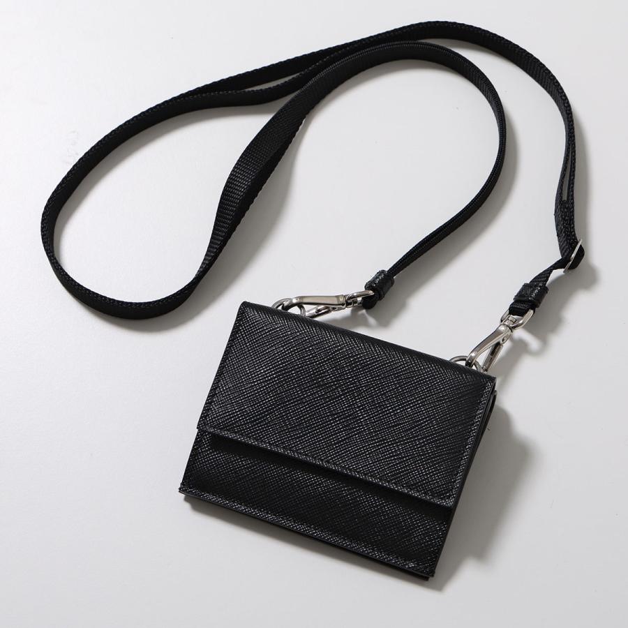 ✨新品未使用・箱保証書付き✨　PRADA ミニ財布　サフィアーノレザー　アイコン 極美品✨ PRADA ミニ財布 サフィアーノレザー アイコン バイカラー