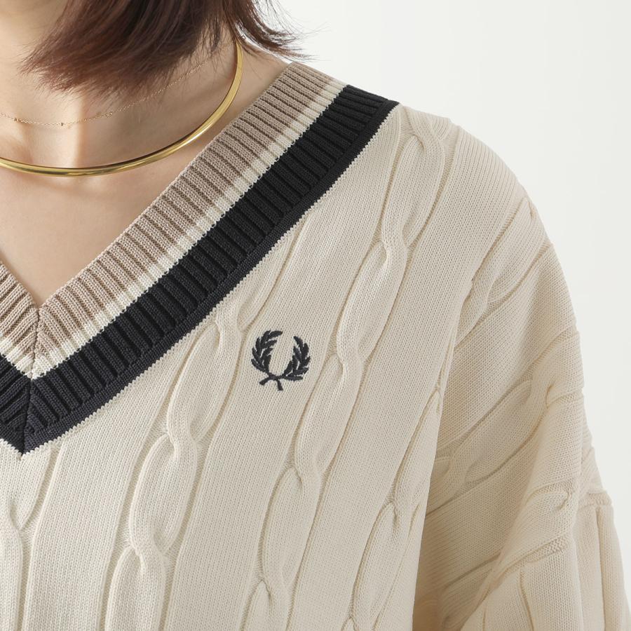FRED PERRY（フレッドペリー） セーター BOLD TIPPED CABLE KNIT