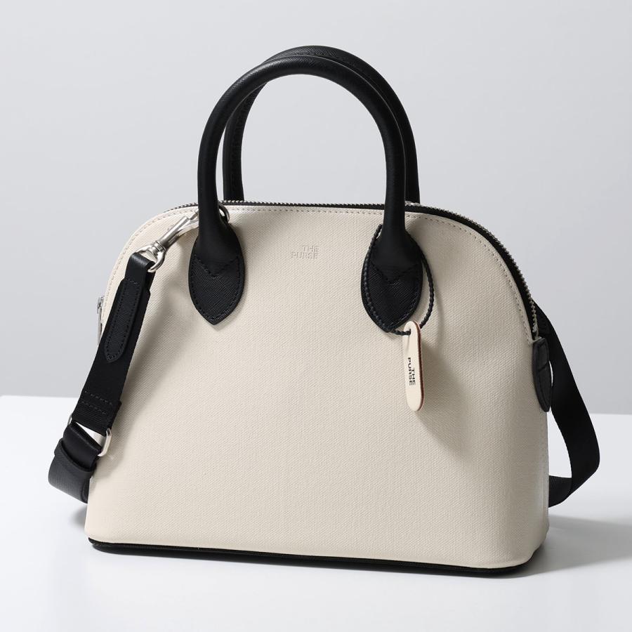 THE PURSE ザパース ハンドバッグ CAVIAR SEMICIRCLE S レディース