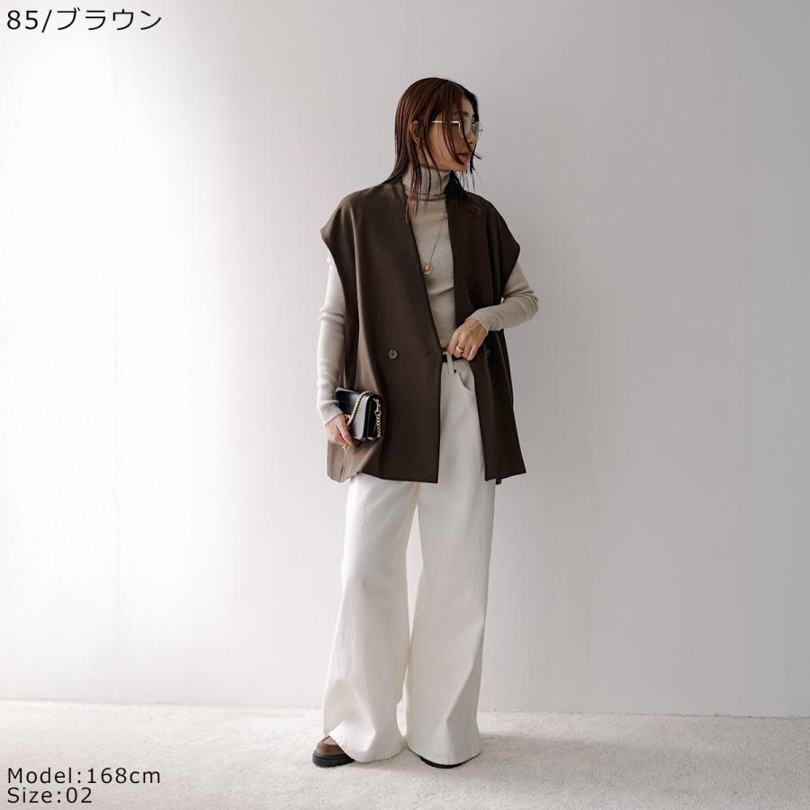 cloche（クロッシェ） クロシェ ベスト 85623 レディース ジレ ダブル