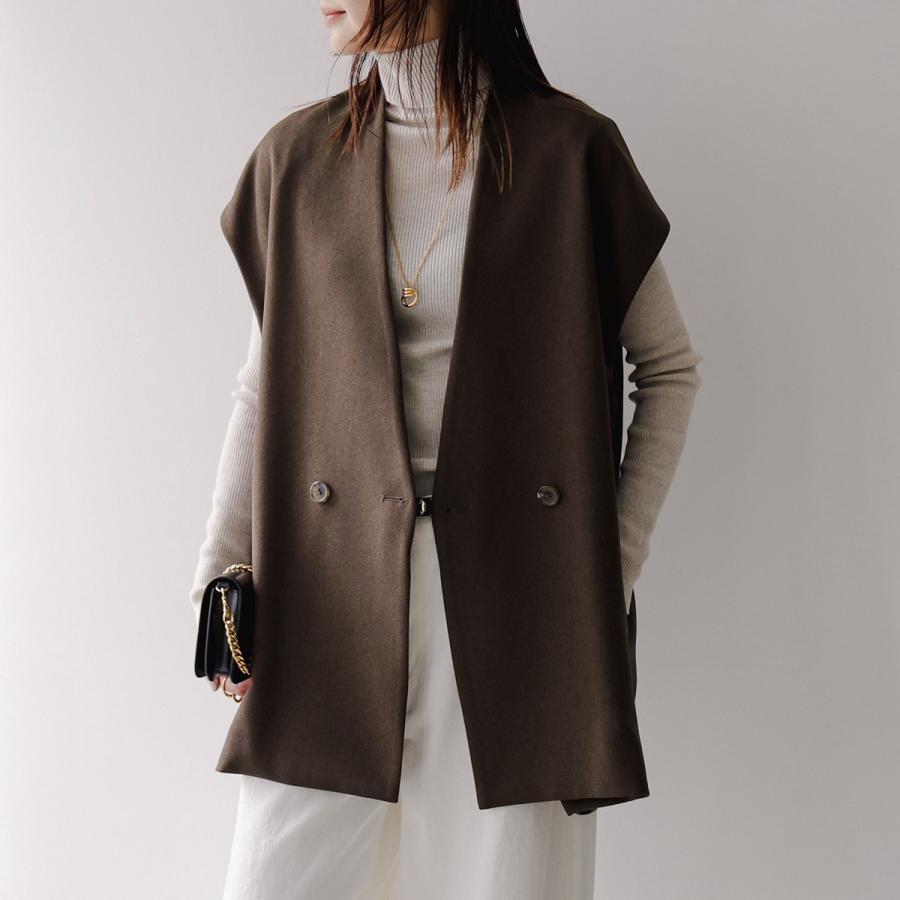 cloche（クロッシェ） クロシェ ベスト 85623 レディース ジレ ダブル