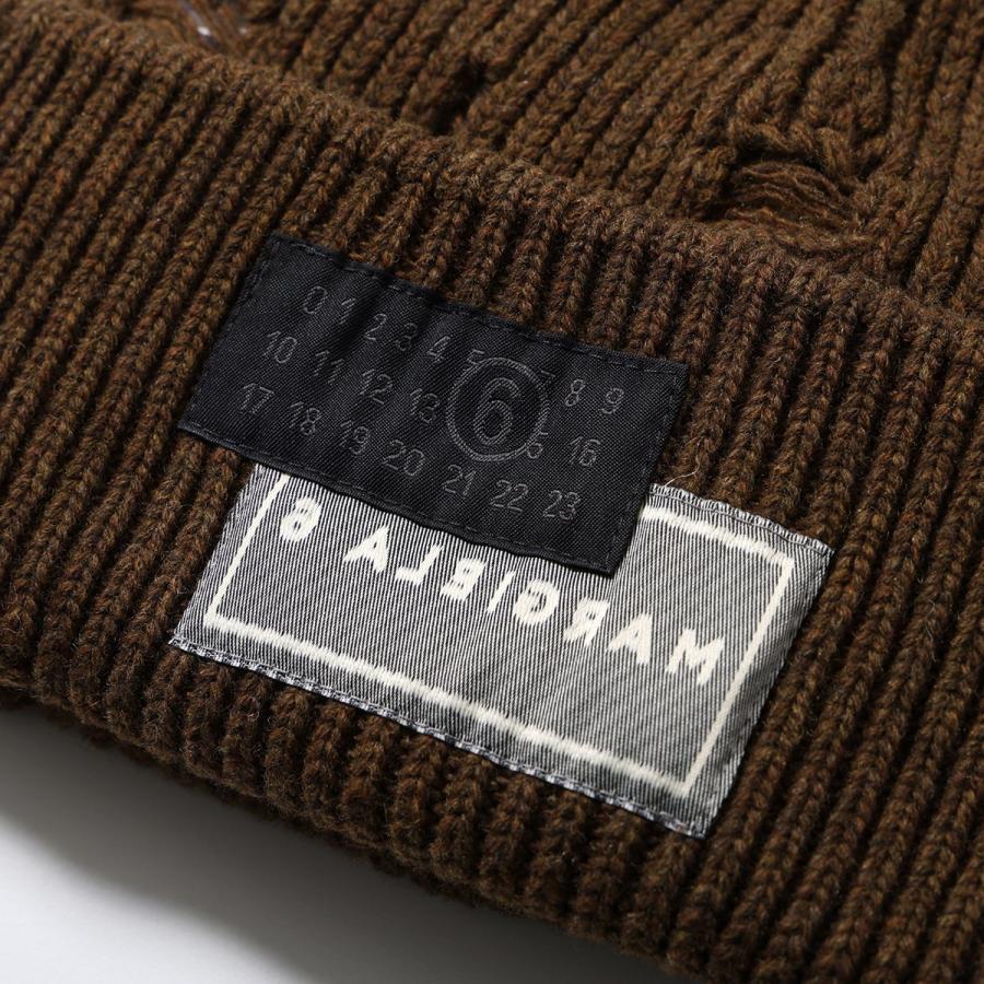 MM6 エムエムシックス メゾンマルジェラ ニット帽 SH0TB0001 M13138