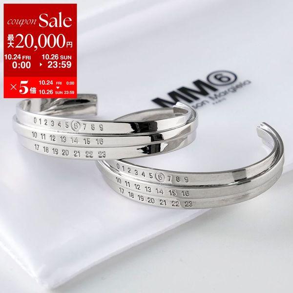 メゾンマルジェラ エムエムシックス ブレスレット バングル シルバー Maison Margiela エムエム 6 メゾンマルジェラ MM6 バングル