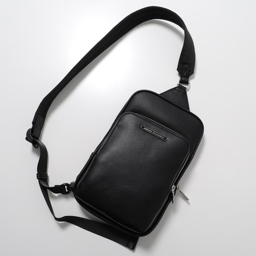 ★極上美品 アルマーニ 黒タグ クロスボディバッグ ARMANI EXCHANGE A/X アルマーニ エクスチェンジ ボディバッグ OKINAWA