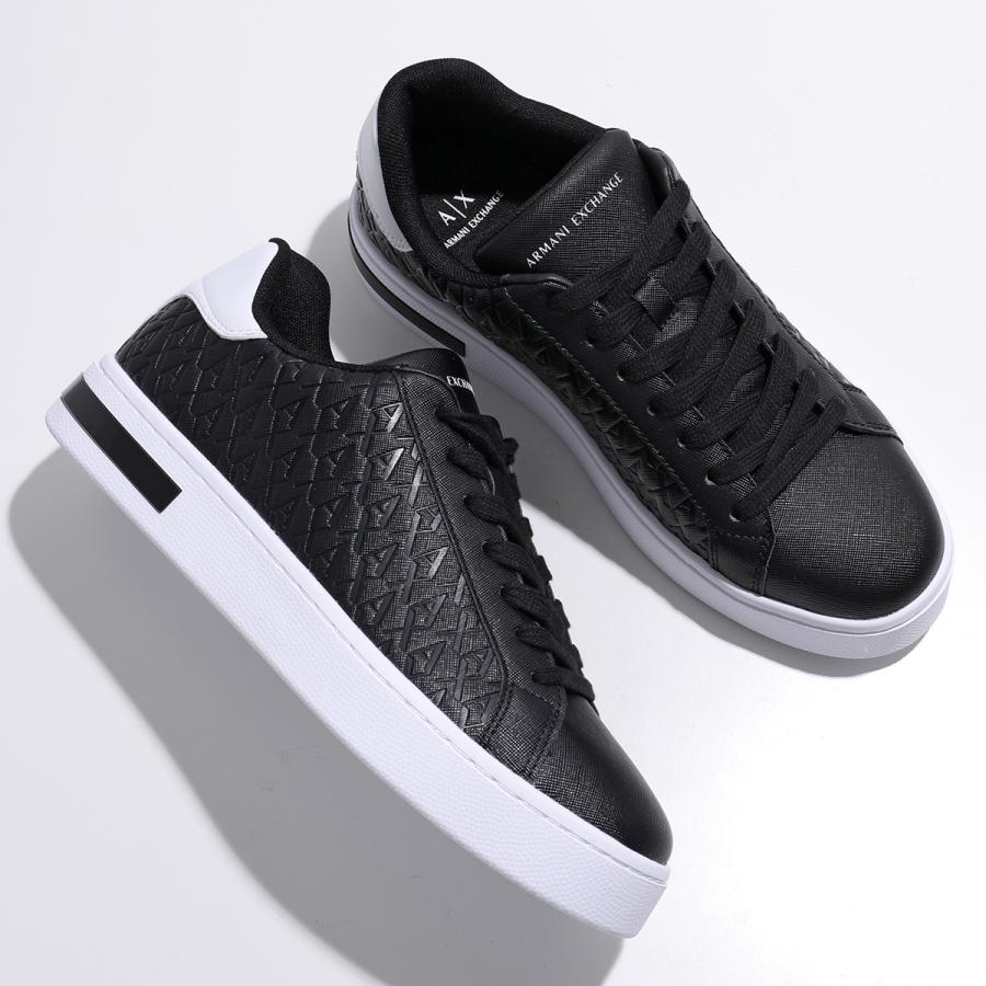 ARMANI EXCHANGE A/X アルマーニ エクスチェンジ スニーカー XM000140 AF11916 メンズ ローカット ロゴ レースアップ 厚底 プラットフォーム シューズ 靴の画像