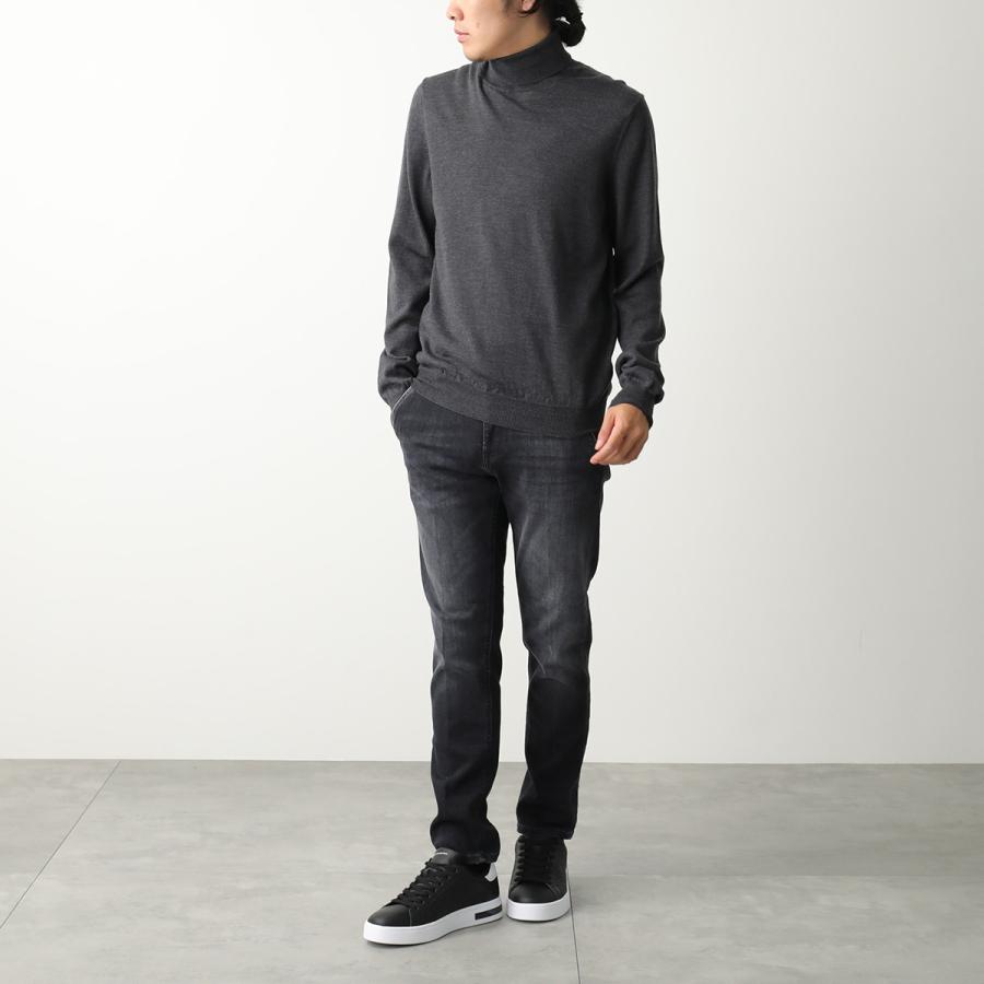 ARMANI EXCHANGE A/X アルマーニ エクスチェンジ スニーカー XM000140 AF11916 メンズ ローカット ロゴ レースアップ 厚底 プラットフォーム シューズ 靴の画像