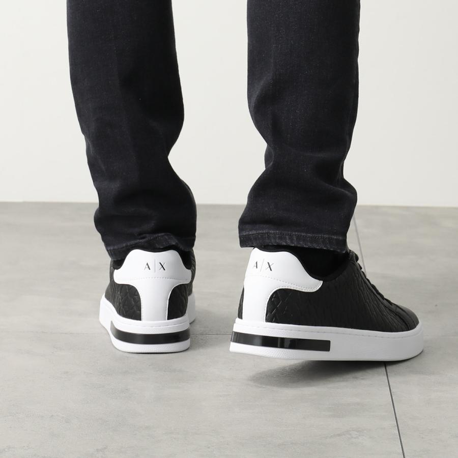 ARMANI EXCHANGE A/X アルマーニ エクスチェンジ スニーカー XM000140 AF11916 メンズ ローカット ロゴ レースアップ 厚底 プラットフォーム シューズ 靴の画像