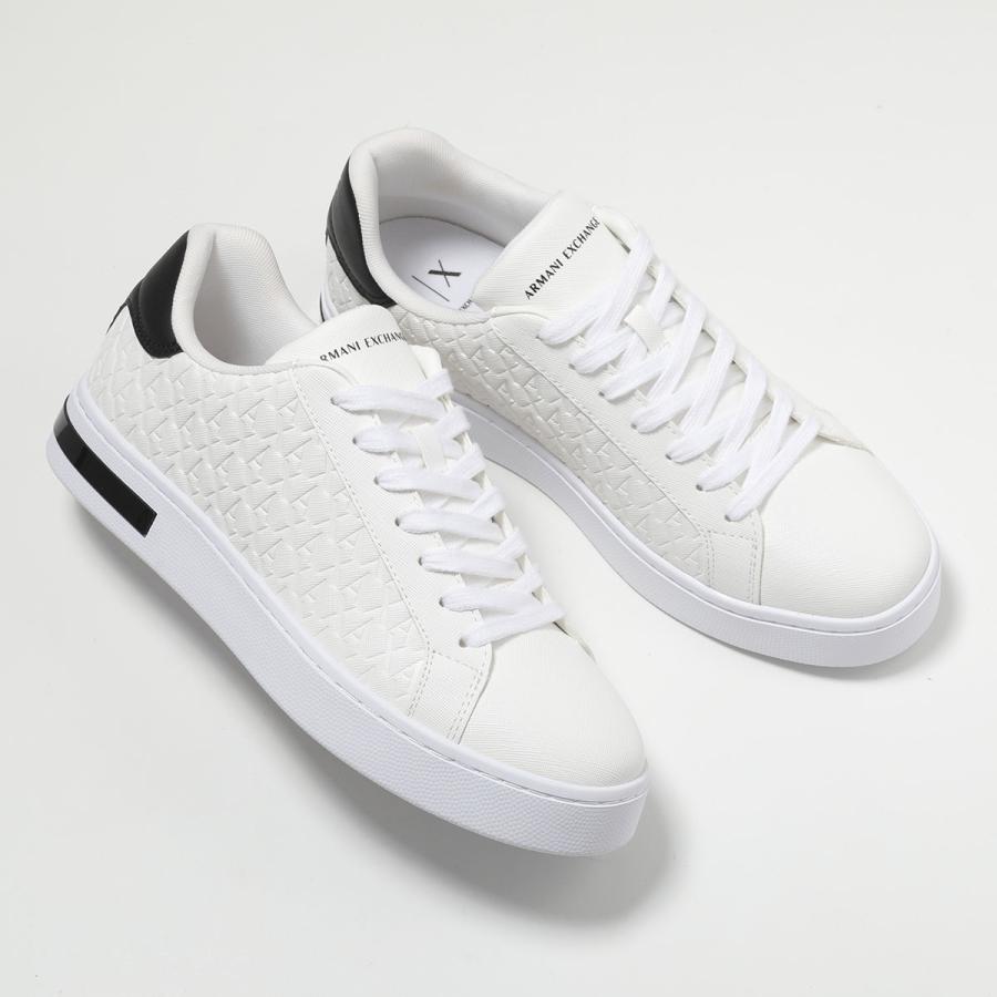 ARMANI EXCHANGE A/X アルマーニ エクスチェンジ スニーカー XM000140 AF11916 メンズ ローカット ロゴ レースアップ 厚底 プラットフォーム シューズ 靴の画像