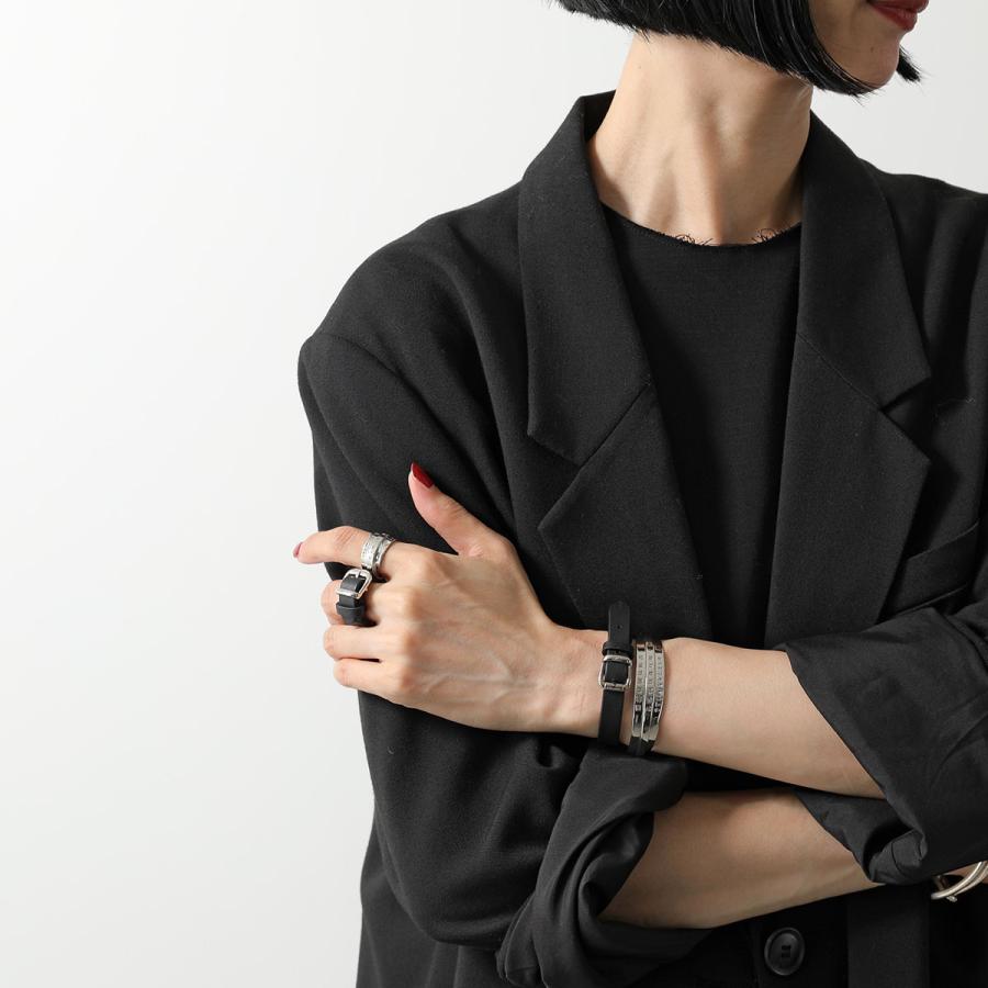 ✨本人期初期✨ Martin Margiela レザーベルトリング　ブラック ✨本人期初期✨ Martin Margiela レザーベルトリング ブラック ✨本人