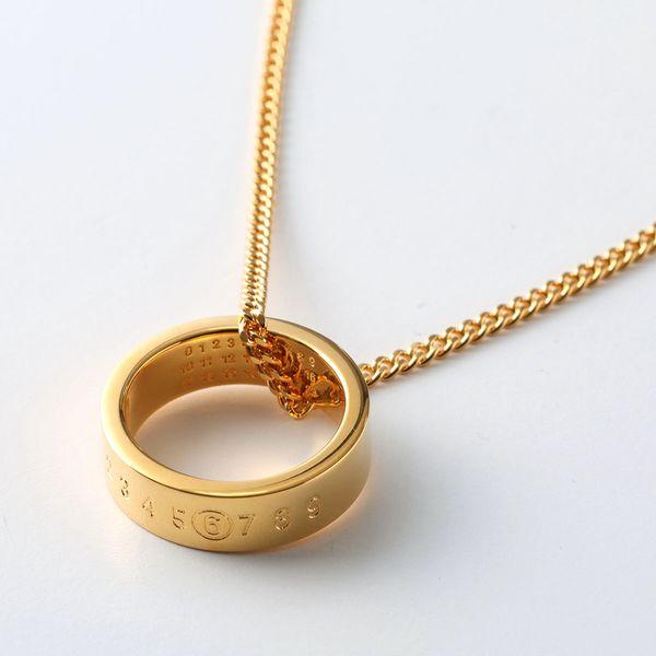 MM6 エムエムシックス メゾンマルジェラ ペンダントリングネックレス