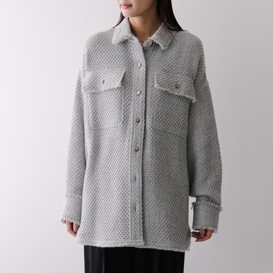 marmors（マルモア） ジャケット fringe shirt 225301131 レディース