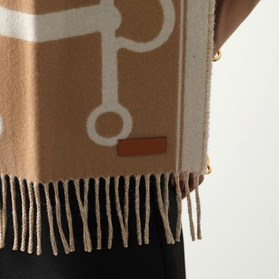 HERMES エルメス マフラー 160×30 モール H259157S レディース