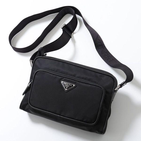 PRADA ナイロンショルダーバッグ 黒 Prada ショルダーバッグ 黒 ナイロン