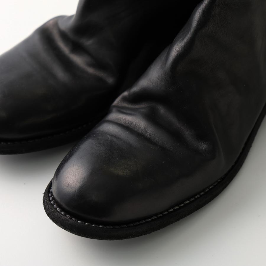 GUIDI（グイディ） バックジップブーツ 986X メンズ ホースレザー フル