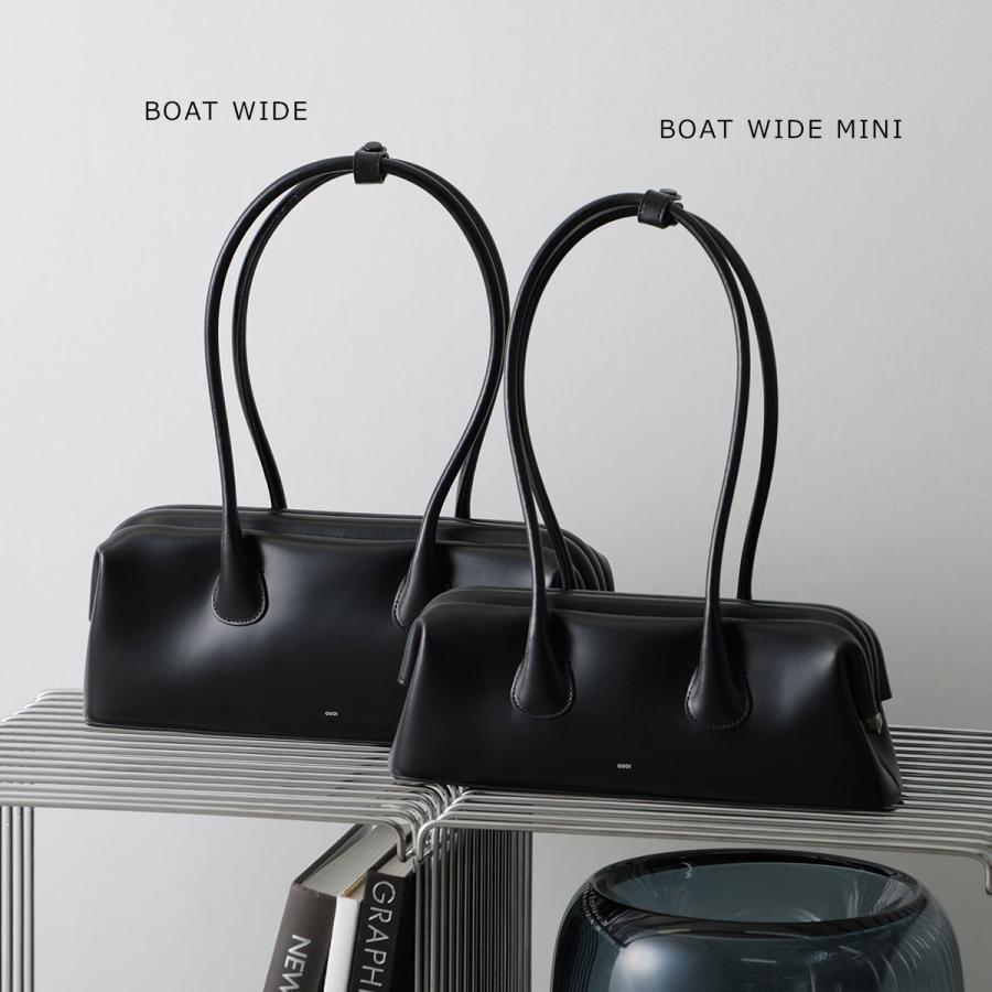 OSOI オソイ ハンドバッグ BOAT WIDE MINI レディース レザー
