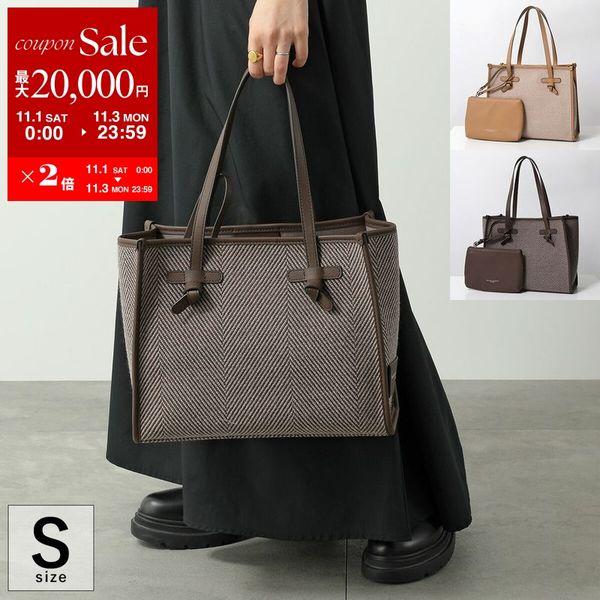 【美品】GIANNI CHIARINI マルチェッラ M ポーチ付き GIANNI CHIARINI ジャンニキアリーニ トートバッグ MARCELLA M