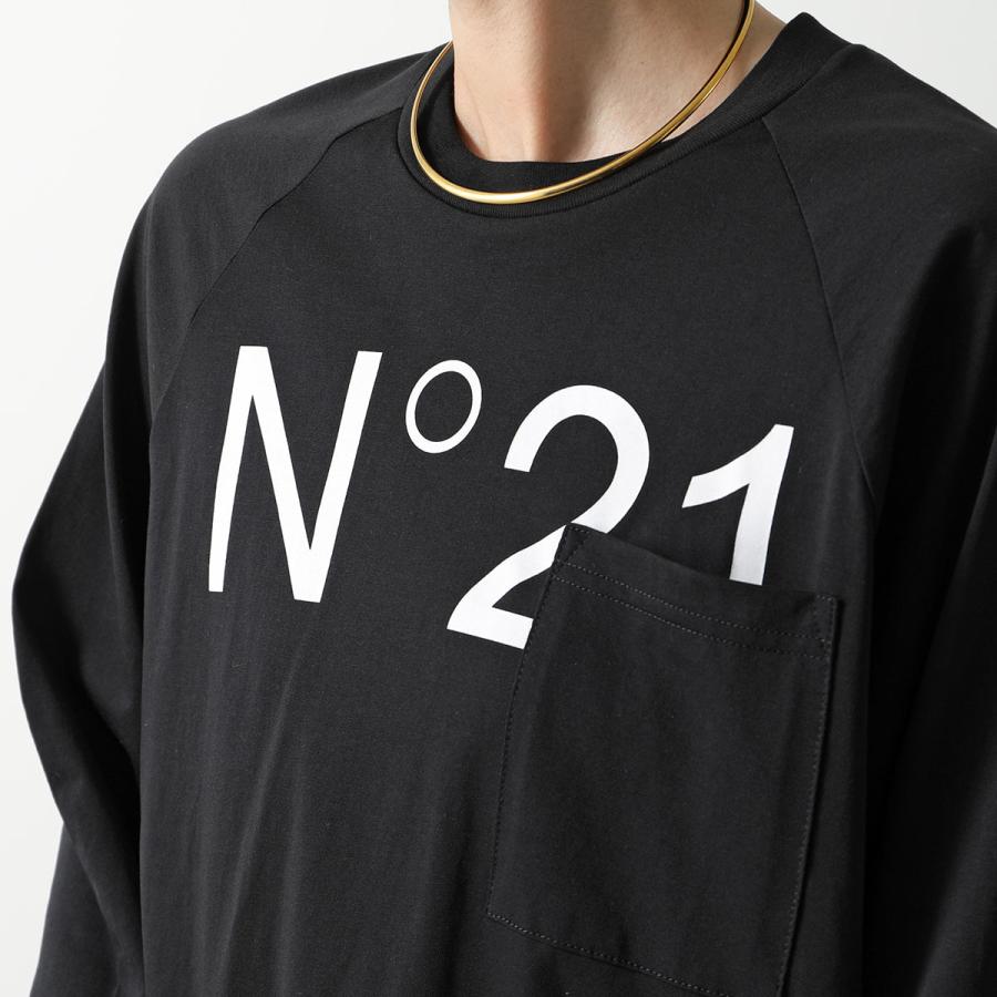 N°21（ヌメロヴェントゥーノ） N°21 KIDS キッズ 長袖 Tシャツ N2107Q
