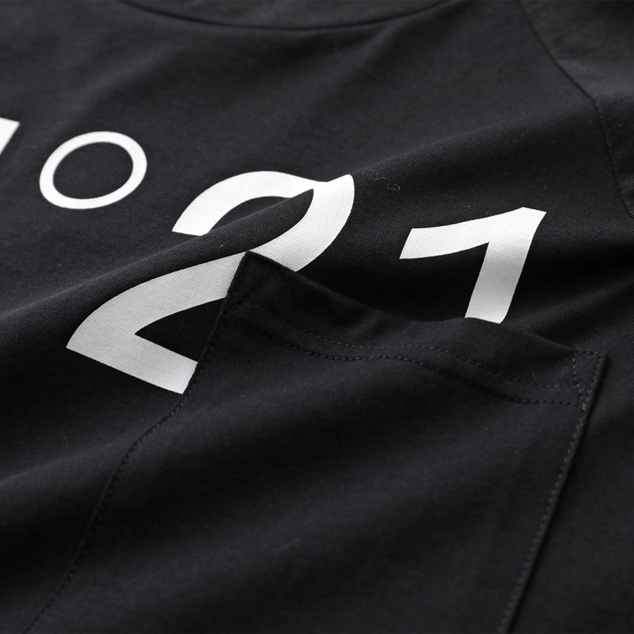 N°21（ヌメロヴェントゥーノ） N°21 KIDS キッズ 長袖 Tシャツ N2107Q
