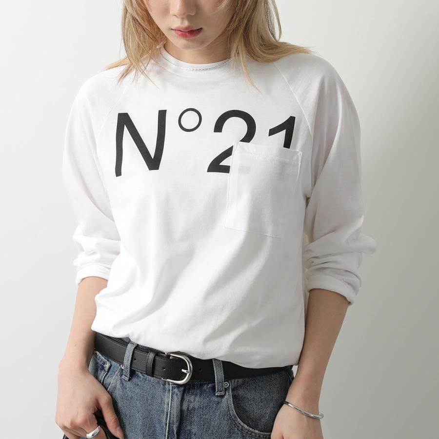 N°21（ヌメロヴェントゥーノ） N°21 KIDS キッズ 長袖 Tシャツ N2107Q
