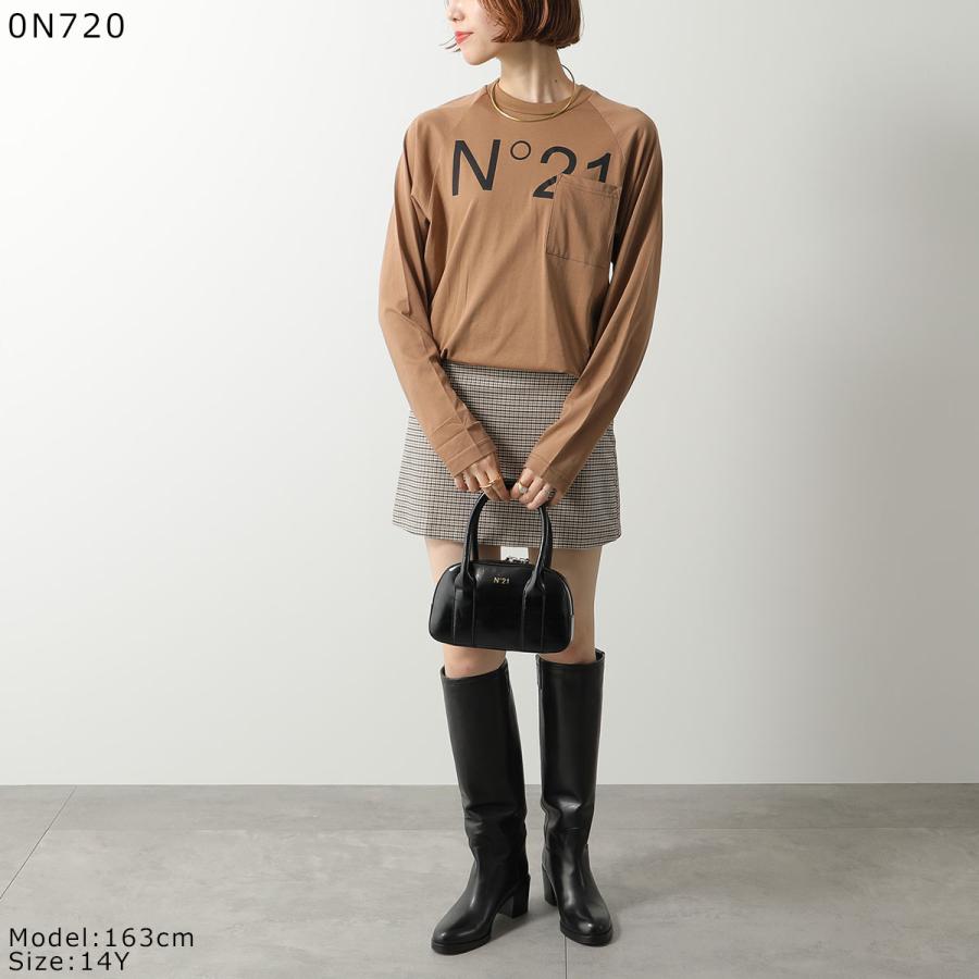 N°21（ヌメロヴェントゥーノ） N°21 KIDS キッズ 長袖 Tシャツ N2107Q
